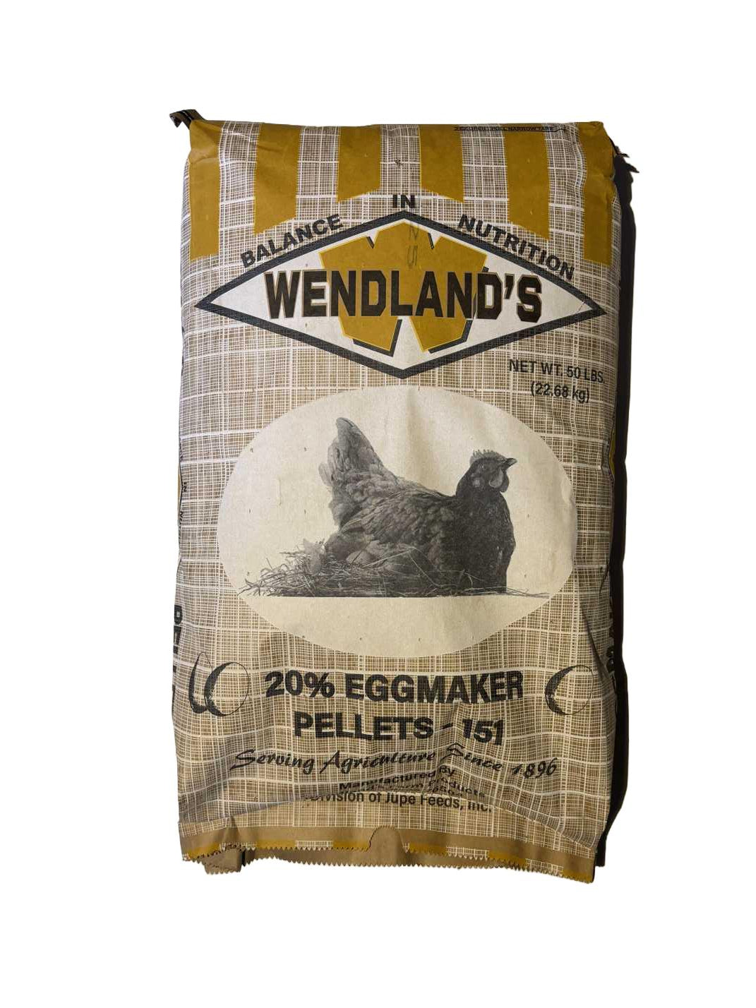 Wendland's 20% Layer Pellets